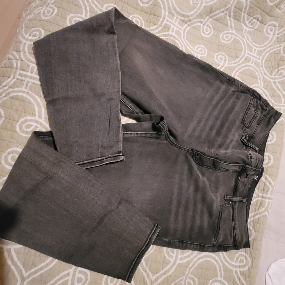 Terra & Sky Women's Skinny Jeans - Dark Gray